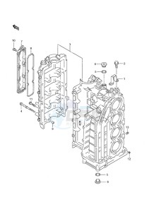 DF 140 drawing Cylinder Block