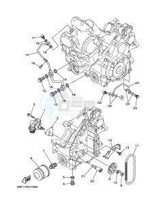 YFM700FWAD YFM70GPXK (B4FA) drawing OIL PUMP