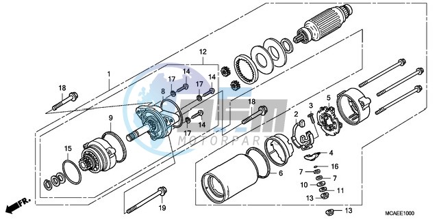 STARTER MOTOR