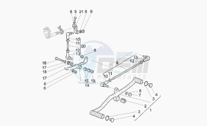 California 1100 Jackal Jackal drawing Gear lever