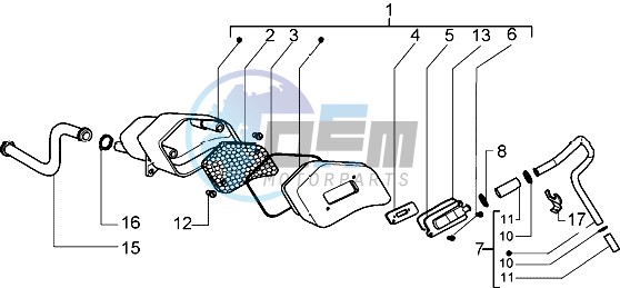 Secondairy air box