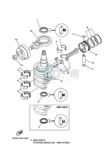 F20AES drawing CRANKSHAFT--PISTON