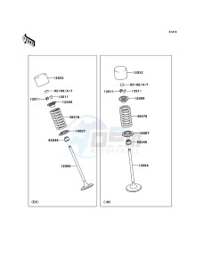 VERSYS KLE650B8F GB XX (EU ME A(FRICA) drawing Valve(s)