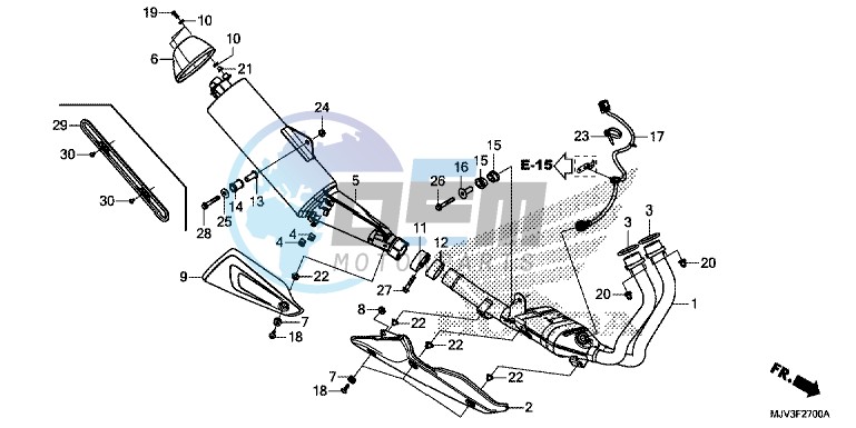 EXHAUST MUFFLER