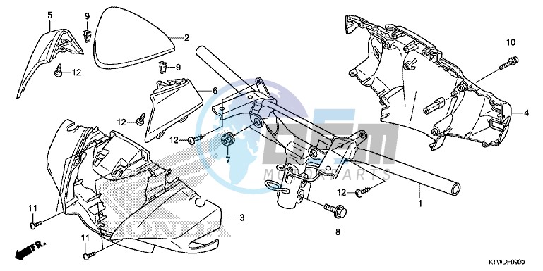 HANDLE PIPE/HANDLE COVER