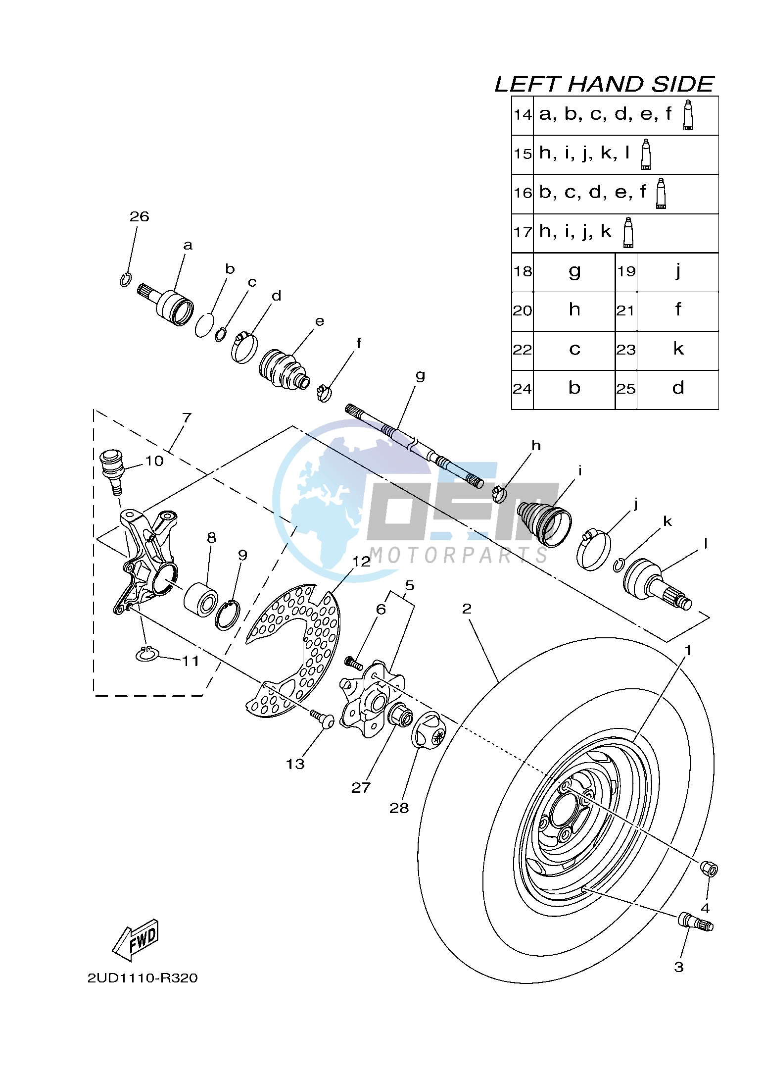 FRONT WHEEL