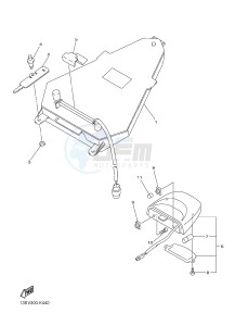 YZF-R6 600 R6 (2CXH) drawing TAILLIGHT