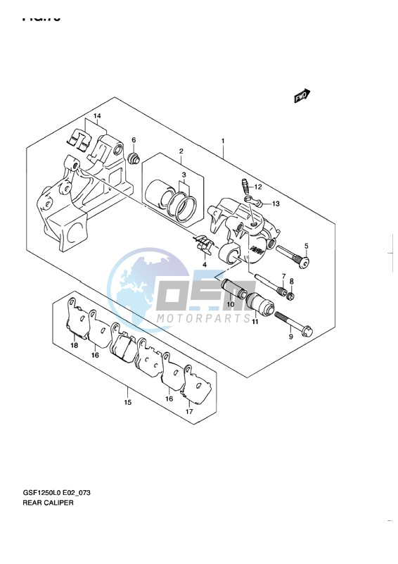 REAR CALIPER