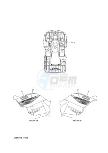 YFM450FWA YFM45GDXG GRIZZLY 450 IRS (1CUT) drawing GRAPHICS