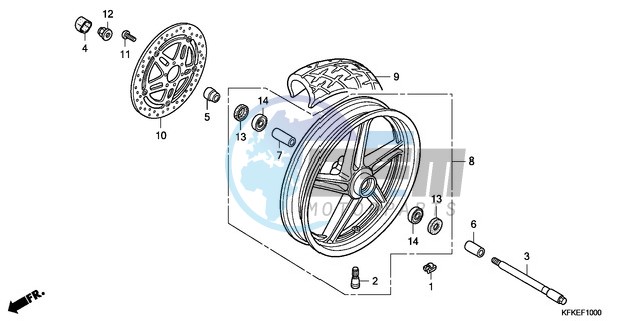 FRONT WHEEL