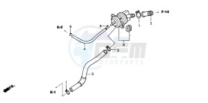 NPS50 drawing AIR INJECTION CONT. VALVE