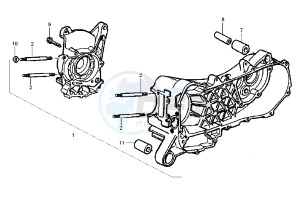 ET4 50 drawing Crankcase