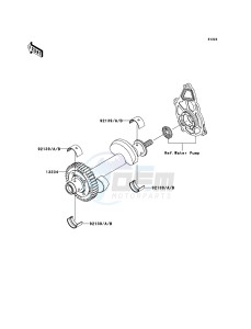 VERSYS KLE650B7F GB XX (EU ME A(FRICA) drawing Balancer