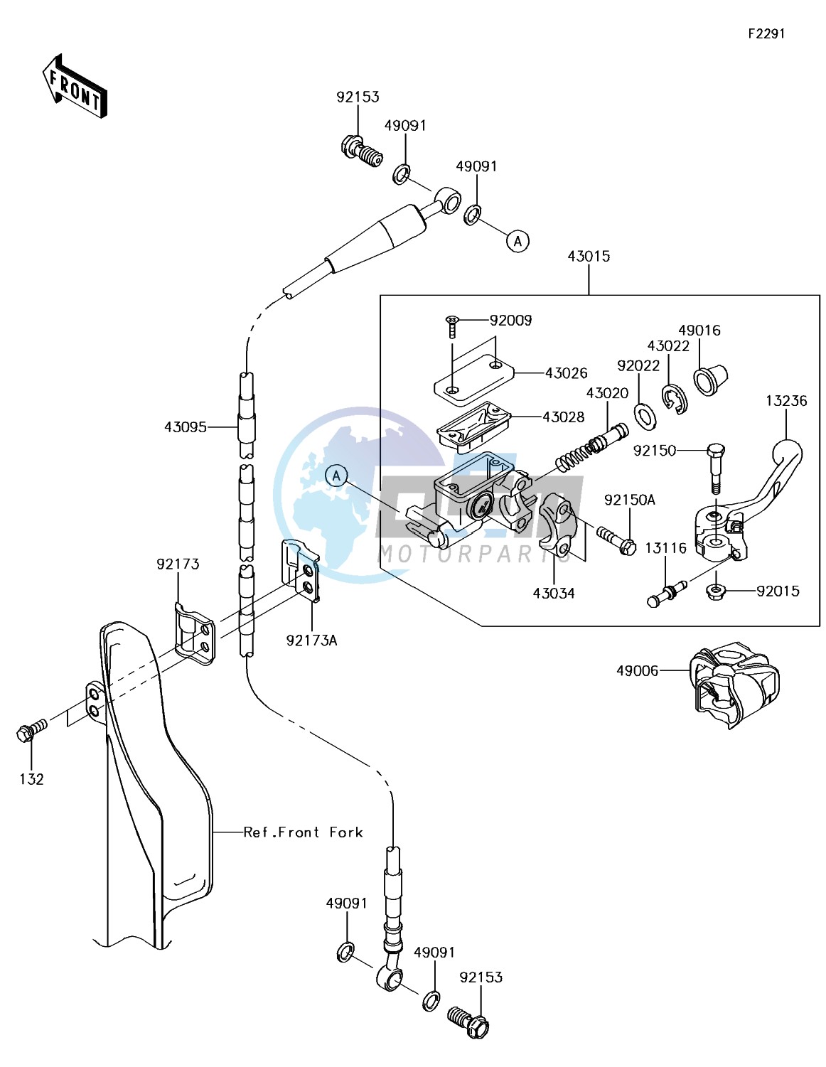 Front Master Cylinder