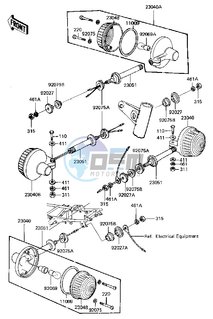 TURN SIGNALS -- 81 B2- -