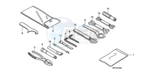 CB13009 Australia - (U / MME TWO) drawing TOOLS