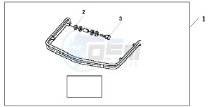 GL18009 Australia - (U) drawing TRUNK GUARD PIPE