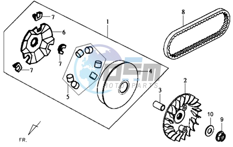 CLUTCH / V BELT