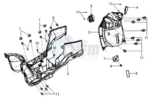 HD 200 drawing FR PLATE / LOWER COWLING