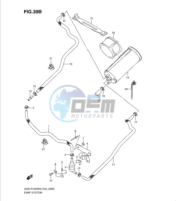 EVAP SYSTEM (E14)