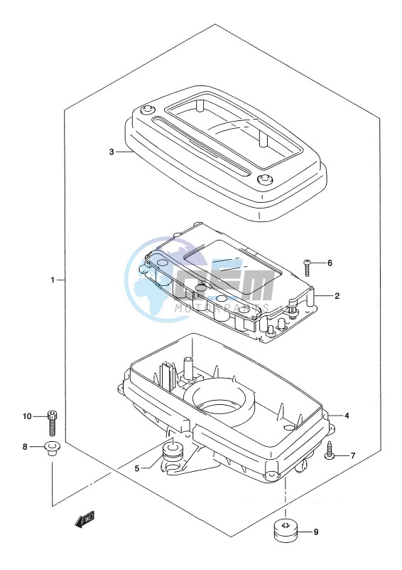 SPEEDOMETER (LT-A500XL2 P24)