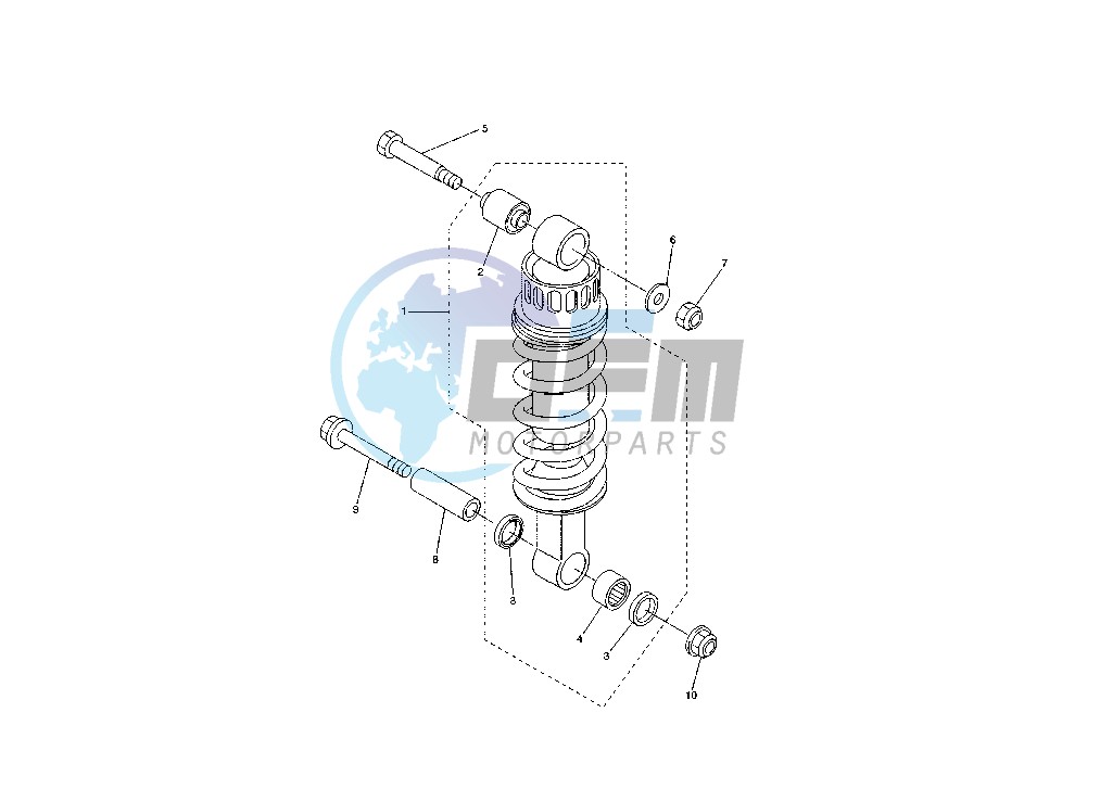 REAR SHOCK ABSORBER