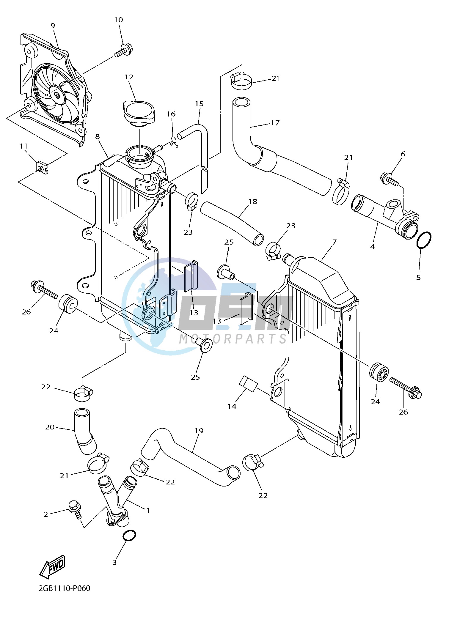 RADIATOR & HOSE