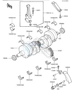 ZL 600 A [ZL600 ELIMINATOR] (A1-A2) drawing CRANKSHAFT