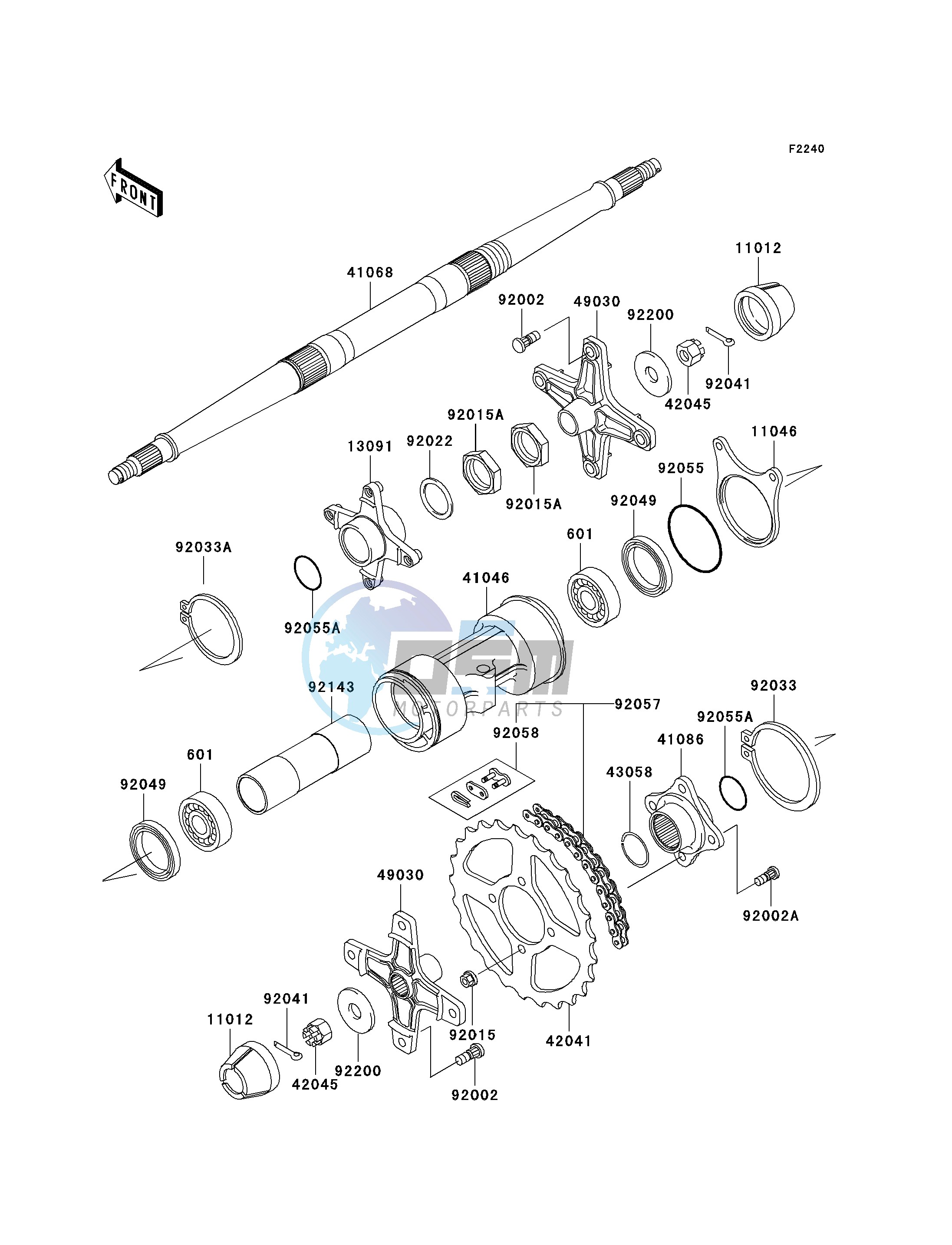 REAR HUB