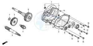 PES150R 125 drawing TRANSMISSION