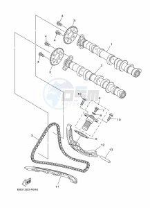 MT-09 MTN850-A (BS2V) drawing CAMSHAFT & CHAIN