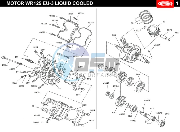 CYLINDER HEAD-CRANKSHAFT