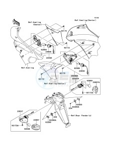 ER-6f ABS EX650B8F GB XX (EU ME A(FRICA) drawing Turn Signals