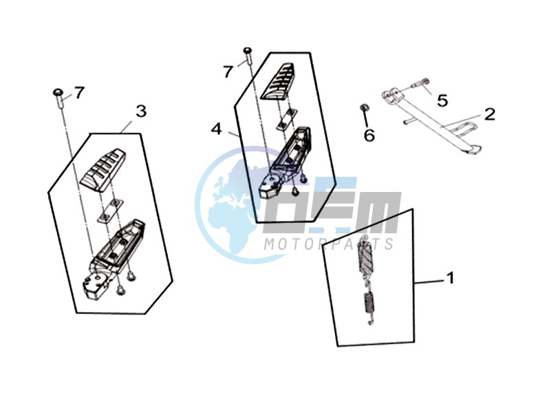 MIDDLE STAND /  SIDE STAND