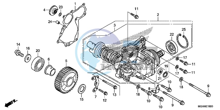 SIDE GEAR CASE