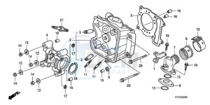 PES125R9 Europe Direct - (ED / STC) drawing CYLINDER HEAD