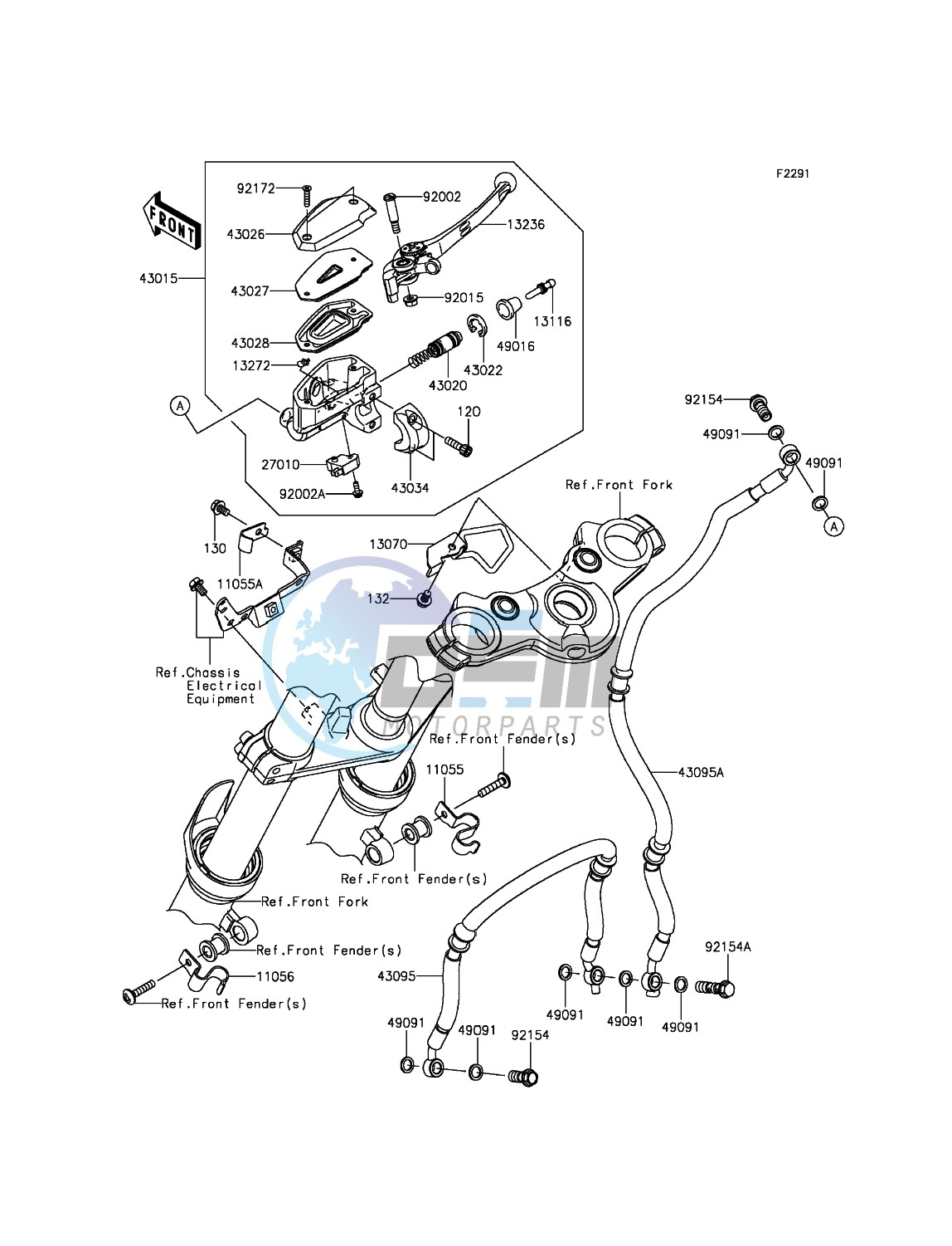 Front Master Cylinder