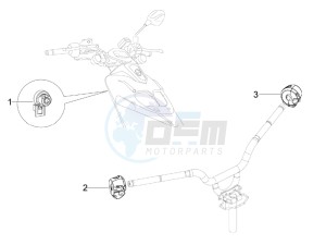 Stalker 50 Naked drawing Selectors - Switches - Buttons