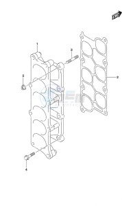 DF 350A drawing Intake Manifold