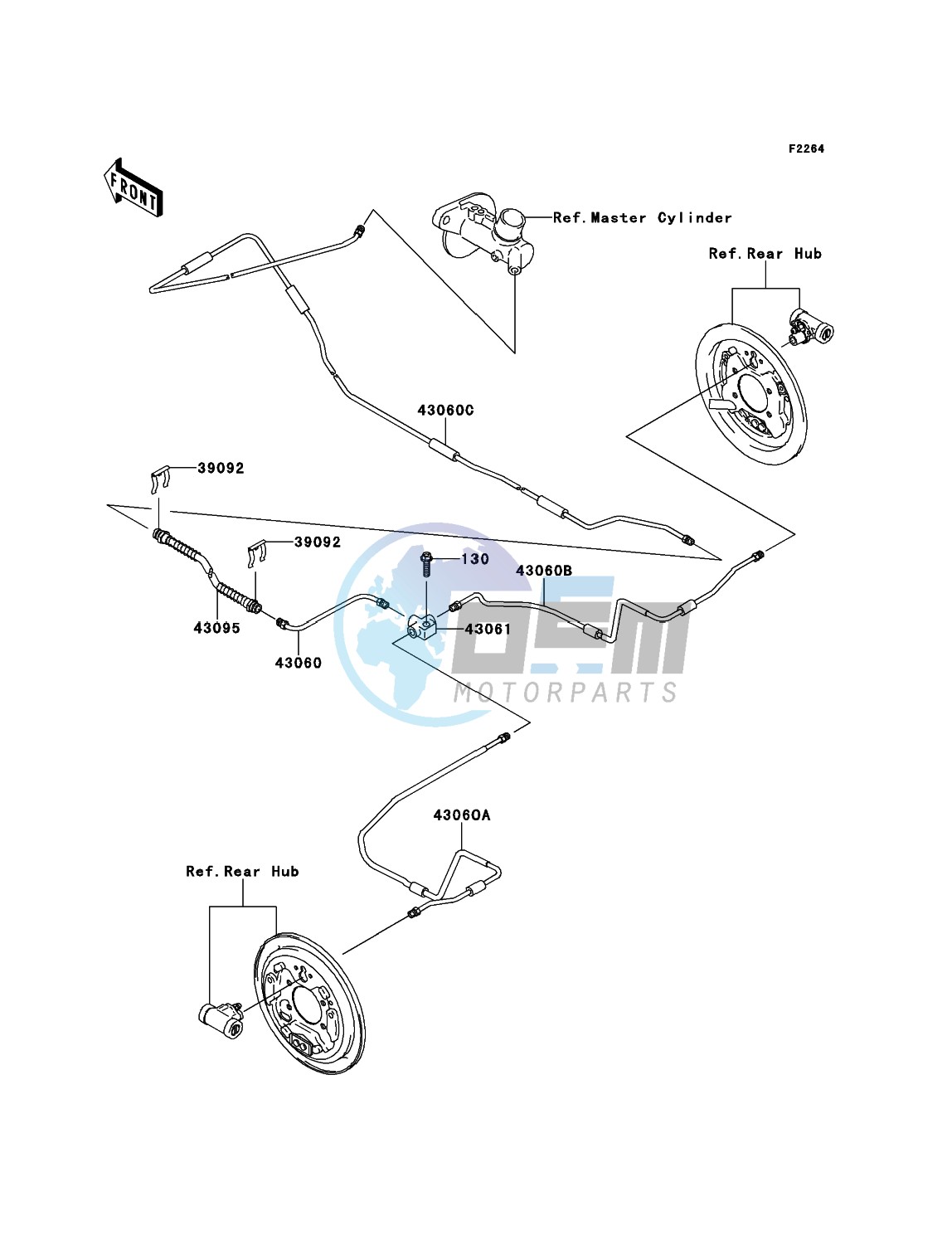 Rear Brake Piping