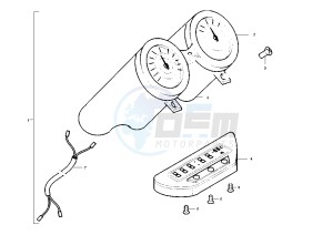 BEVERLY 125-200 drawing Dashboard