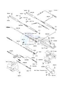 KAF 620 J [MULE 3010 TRANS4X4] (J6J-J8F) J7F drawing CABLES-- JK1AFCJ1 6B506427 - - -