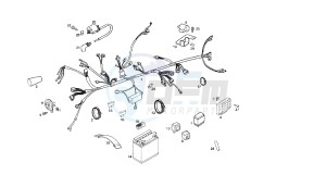 SENDA SM BAJA - 125 CC EU3 drawing WIRING HARNESS