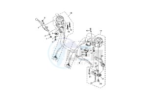 YP MAJESTY 400 drawing HANDLE SWITCH - LEVER