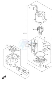 DF 175AP drawing PTT Motor