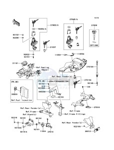 VERSYS_1000 KLZ1000ACF FR GB XX (EU ME A(FRICA) drawing Ignition Switch