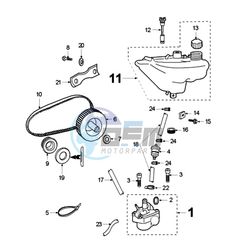 OIL TANK / OIL PUMP