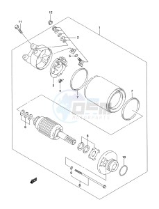 LT-A500XP Z drawing STARTING MOTOR