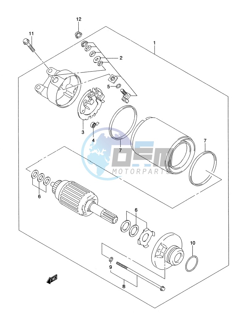 STARTING MOTOR