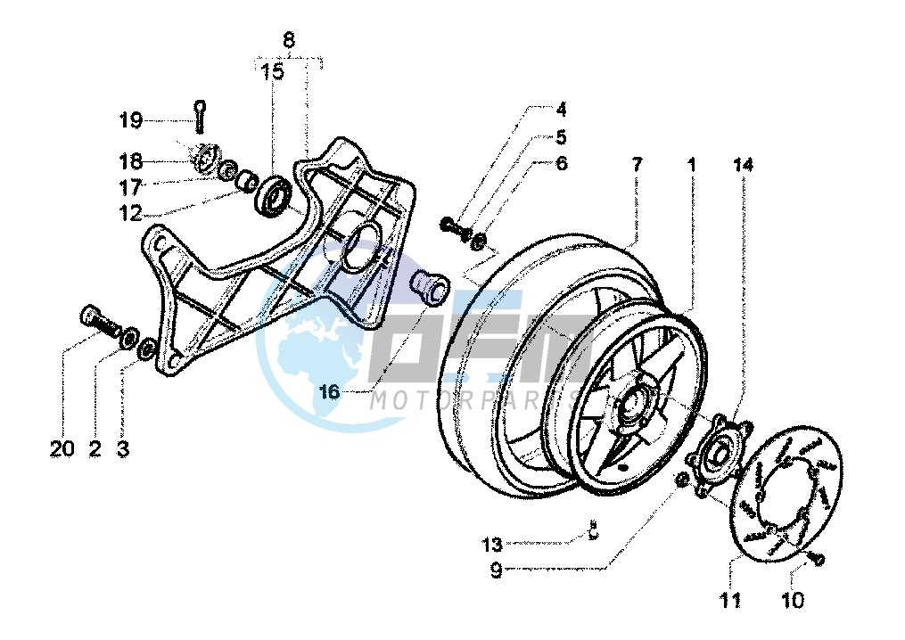 Rear Wheel